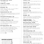 Brickhouse-menu 26 Summer-1